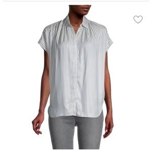 Madewell Central Striped Button Up Shirt